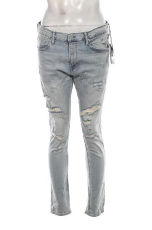 Blugi de bărbați H&M, Mărime L, Culoare Albastru, Preț 210,99 Lei