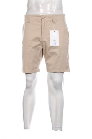 Herren Shorts Knowledge Cotton Apparel, Größe L, Farbe Beige, Preis 64,99 €