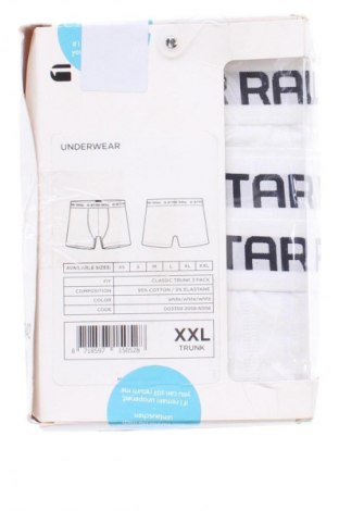 Herrenset G-Star Raw, Größe XXL, Farbe Weiß, Preis 20,99 €