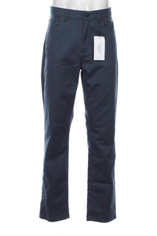 Pantaloni de bărbați Calvin Klein Jeans, Mărime L, Culoare Albastru, Preț 589,99 Lei