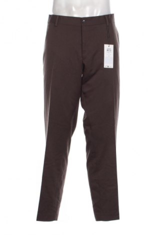 Ανδρικό παντελόνι Jack & Jones, Μέγεθος 5XL, Χρώμα Καφέ, Τιμή 59,99 €