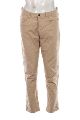 Męskie spodnie Massimo Dutti, Rozmiar L, Kolor Beżowy, Cena 222,99 zł