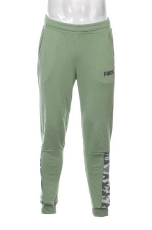 Męskie spodnie PUMA, Rozmiar M, Kolor Zielony, Cena 180,99 zł