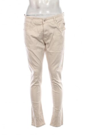 Herrenhose Unbranded, Größe L, Farbe Ecru, Preis 26,99 €