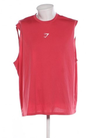 Ανδρικό αμάνικο  Gymshark, Μέγεθος 3XL, Χρώμα Κόκκινο, Τιμή 23,99 €