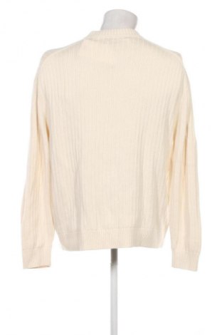 Herrenpullover Calvin Klein Jeans, Größe L, Farbe Ecru, Preis € 86,99