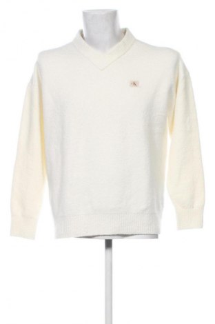 Pánský svetr  Calvin Klein Jeans, Velikost XS, Barva Bílá, Cena  3 799,00 Kč
