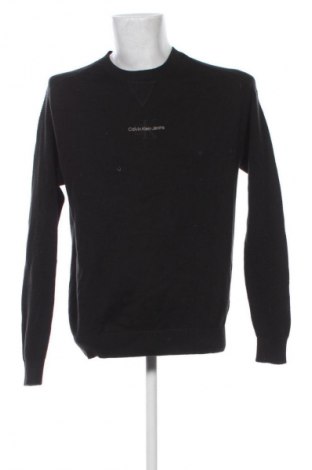 Herrenpullover Calvin Klein Jeans, Größe L, Farbe Schwarz, Preis 44,99 €