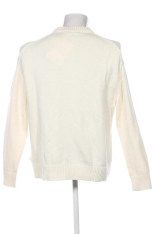 Herrenpullover Calvin Klein Jeans, Größe M, Farbe Weiß, Preis 162,99 €