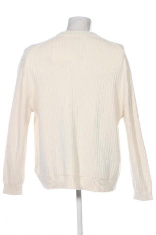 Herrenpullover Calvin Klein Jeans, Größe XXL, Farbe Weiß, Preis 89,99 €