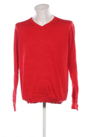 Herrenpullover Dressmann, Größe XL, Farbe Rot, Preis 74,99 €