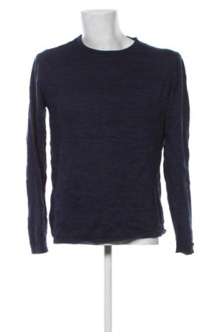 Męski sweter Funky Buddha, Rozmiar L, Kolor Niebieski, Cena 157,99 zł