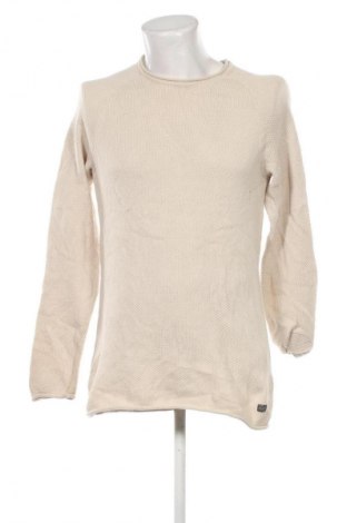 Herrenpullover Jack & Jones, Größe M, Farbe Ecru, Preis € 28,99