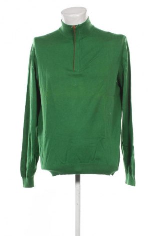 Мъжки пуловер Massimo Dutti, Размер XL, Цвят Зелен, Цена 62,56 лв.