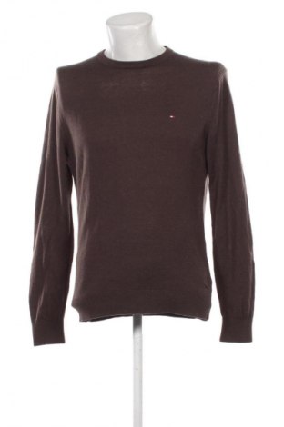 Pulover de bărbați Tommy Hilfiger, Mărime M, Culoare Maro, Preț 303,99 Lei