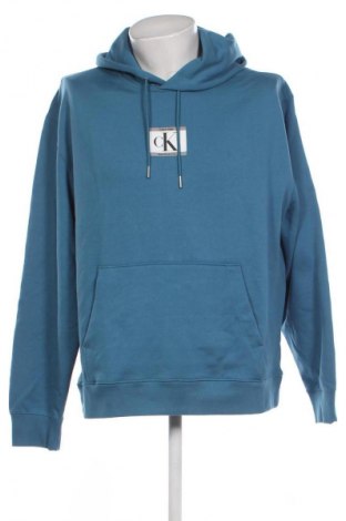 Hanorac de bărbați Calvin Klein Jeans, Mărime XL, Culoare Albastru, Preț 399,99 Lei