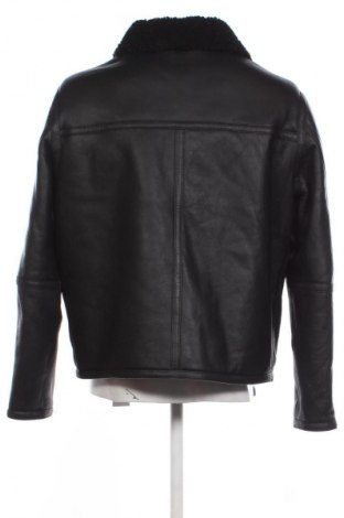 Мъжко кожено яке Calvin Klein, Размер M, Цвят Черен, Цена 1 429,99 лв.