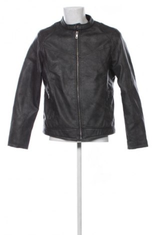 Herren Lederjacke Smog, Größe M, Farbe Grau, Preis 33,99 €