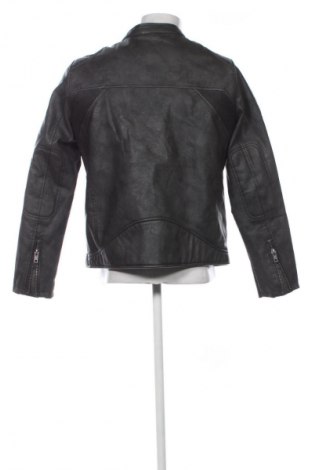 Herren Lederjacke Smog, Größe M, Farbe Grau, Preis 33,99 €