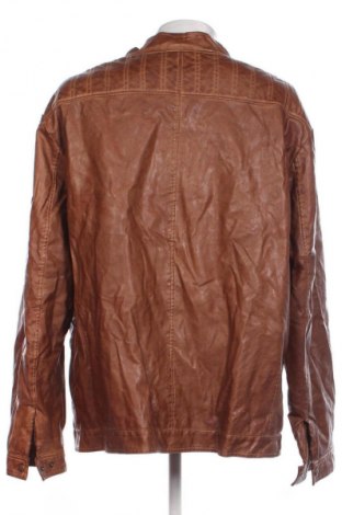 Ανδρικό δερμάτινο μπουφάν Unbranded, Μέγεθος 3XL, Χρώμα Καφέ, Τιμή 31,99 €