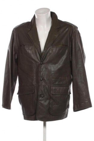 Herren Lederjacke Unbranded, Größe L, Farbe Grün, Preis € 74,99