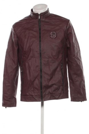 Herren Lederjacke Unbranded, Größe 4XL, Farbe Rot, Preis € 34,99