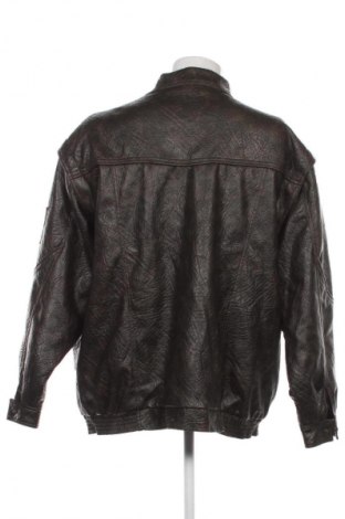 Geacă de piele pentru bărbati Unbranded, Mărime 4XL, Culoare Maro, Preț 364,99 Lei