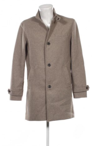 Ανδρικά παλτό Jack & Jones, Μέγεθος L, Χρώμα Καφέ, Τιμή 129,99 €