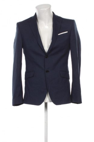 Herren Sakko Zara, Größe M, Farbe Blau, Preis 37,99 €
