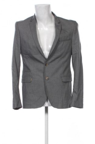 Herren Sakko Zara Man, Größe L, Farbe Grau, Preis 37,99 €