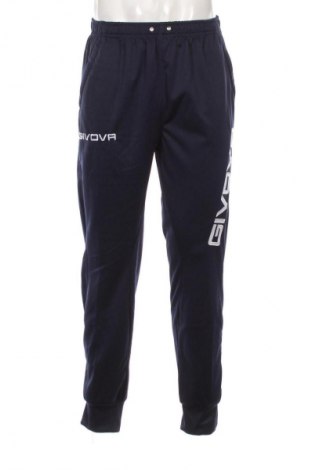 Herren Sporthose Givova, Größe L, Farbe Blau, Preis 14,83 €