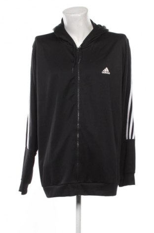 Мъжко спортно горнище Adidas, Размер XXL, Цвят Черен, Цена 48,99 лв.