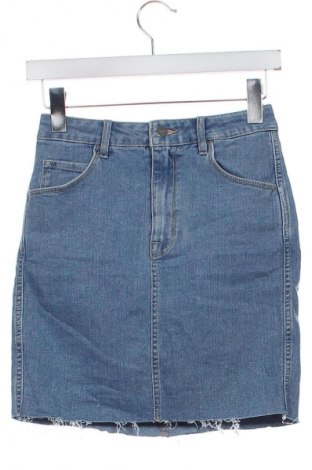 Fustă H&M, Mărime XS, Culoare Albastru, Preț 98,99 Lei