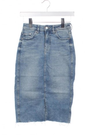 Fustă H&M, Mărime XS, Culoare Albastru, Preț 76,32 Lei