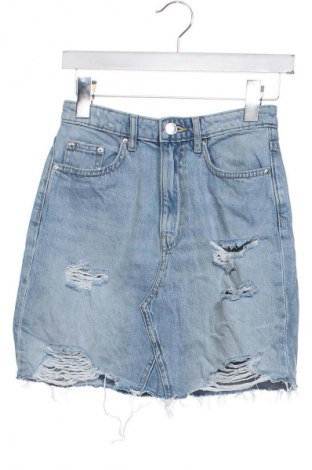 Fustă H&M Divided, Mărime XS, Culoare Albastru, Preț 98,99 Lei