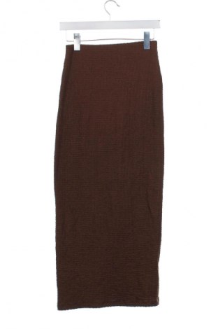 Rock NA-KD, Größe XXS, Farbe Braun, Preis 20,97 €