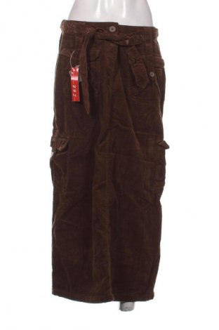 Szoknya Unbranded, Méret L, Szín Barna, Ár 9 759 Ft