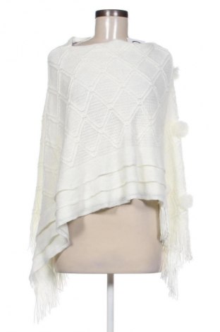 Poncho Unbranded, Größe M, Farbe Weiß, Preis 14,91 €