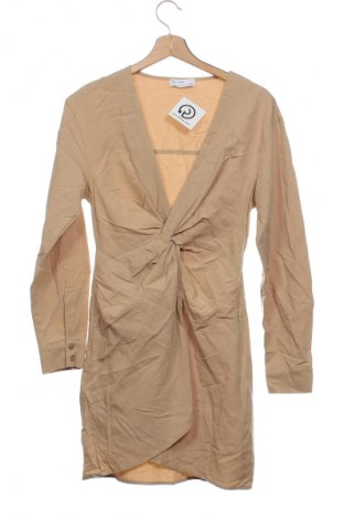 Šaty  Bershka, Velikost S, Barva Béžová, Cena  469,00 Kč