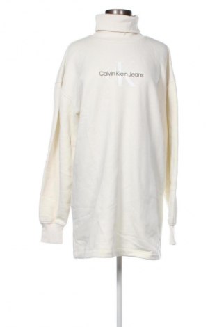 Kleid Calvin Klein Jeans, Größe M, Farbe Weiß, Preis 81,99 €