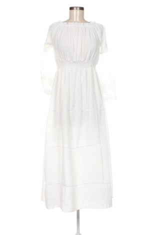 Kleid Express Design Studio, Größe L, Farbe Weiß, Preis 31,99 €