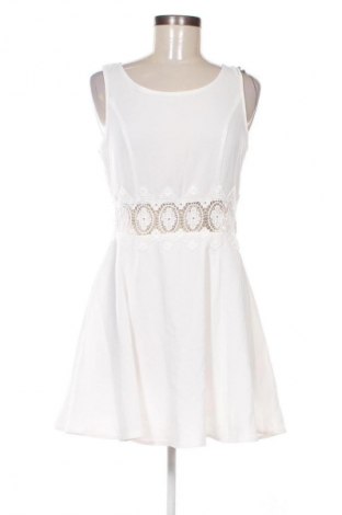 Рокля H&M Divided, Размер M, Цвят Бял, Цена 23,99 лв.