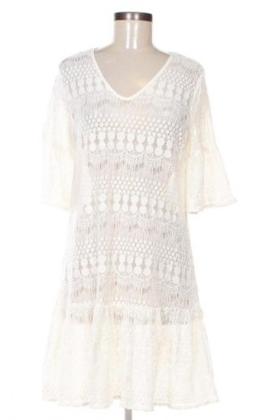 Kleid Heine, Größe L, Farbe Ecru, Preis 33,99 €
