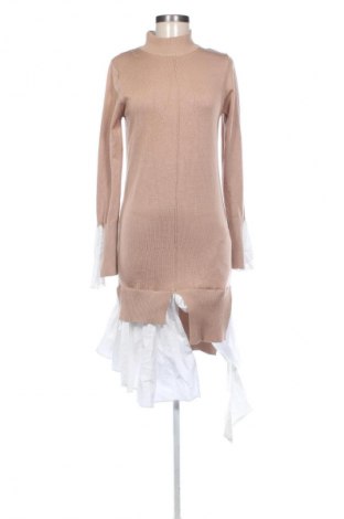 Kleid Jean Louis Francoise, Größe M, Farbe Beige, Preis 24,55 €