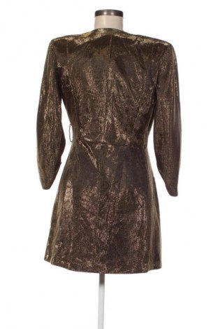Rochie Zara, Mărime M, Culoare Auriu, Preț 91,99 Lei