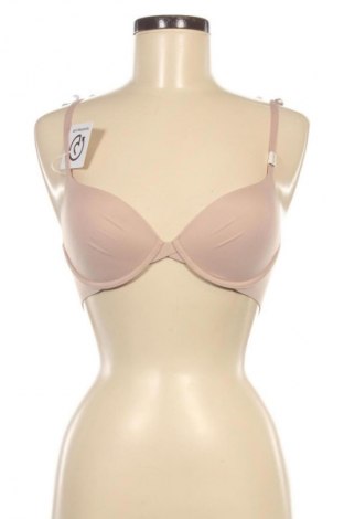Biustonosz Calvin Klein, Rozmiar L, Kolor Beżowy, Cena 245,99 zł