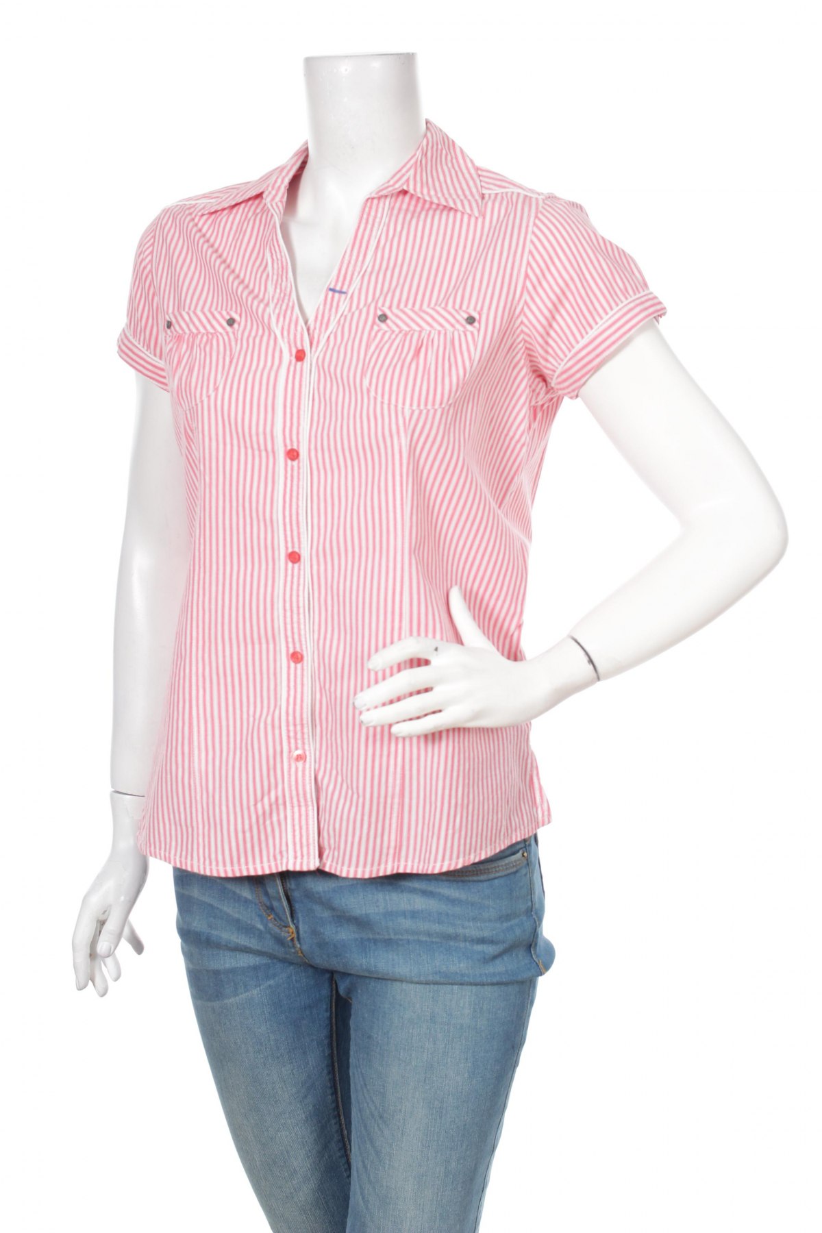 Γυναικείο πουκάμισο Casa Blanca, Μέγεθος S, Χρώμα Κόκκινο, Τιμή 9,28 €