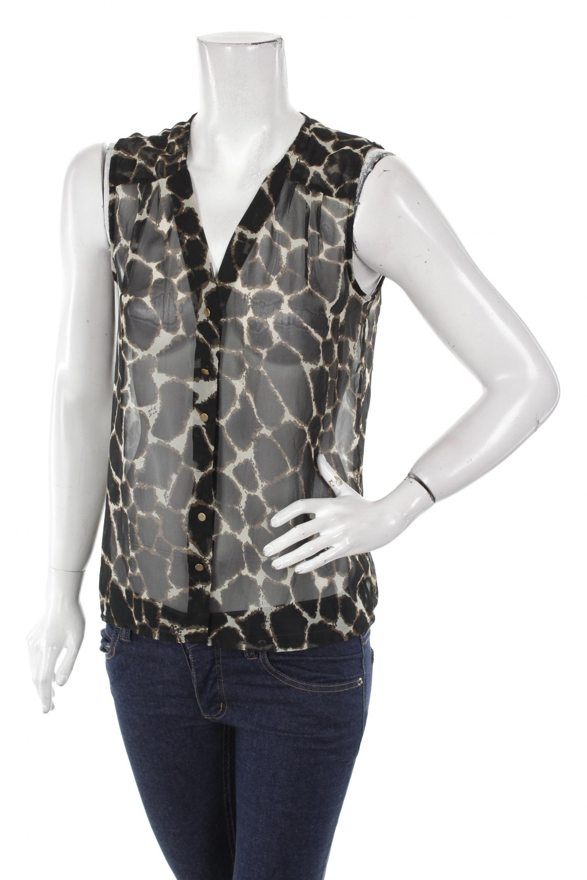 Γυναικείο πουκάμισο Vero Moda, Μέγεθος S, Χρώμα Πολύχρωμο, Τιμή 11,13 €