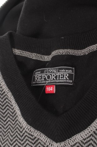 Детски пуловер Reporter, Размер 13-14y/ 164-168 см, Цвят Черен, Цена 34,00 лв.
