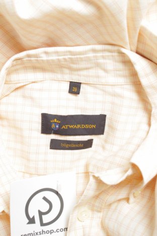 Pánska košeľa  Atwardson, Veľkosť M, Farba Žltá, Cena  10,21 €